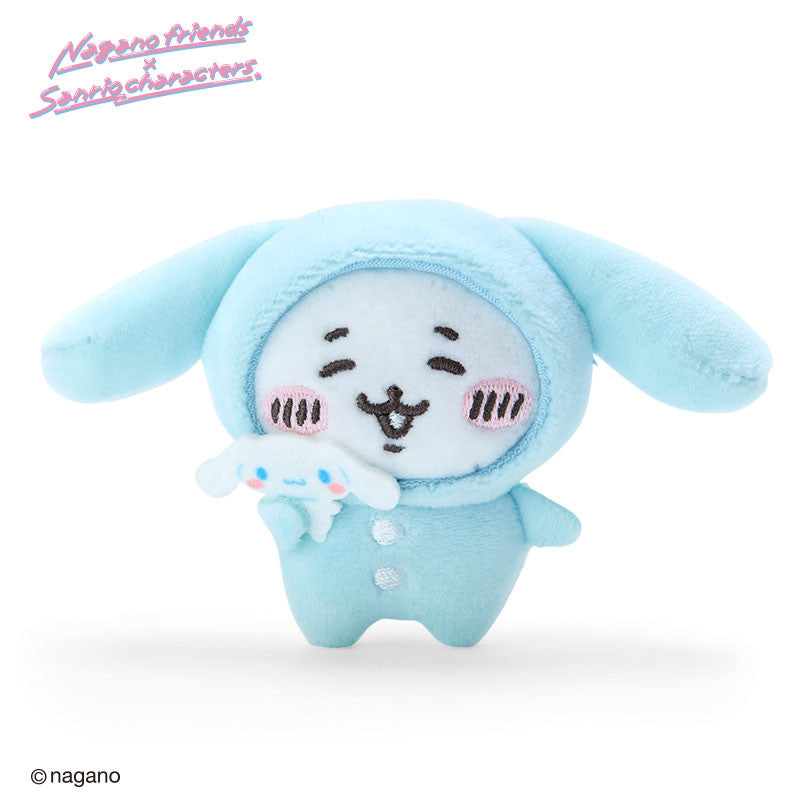 Plush Brooch Chiikawa Cinnamoroll Sanrio X Nagano大耳狗吉伊胸针玩偶