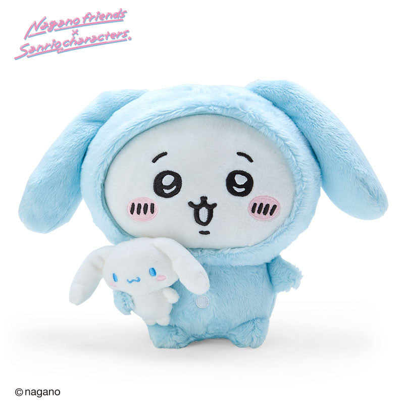 Plush Chiikawa Cinnamoroll Sanrio X Nagano吉伊大耳狗玩偶