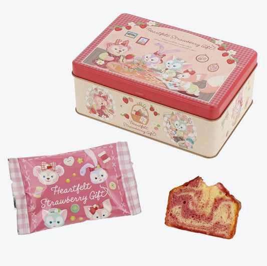 🍓 东迪春季草莓系列小蛋糕铁盒礼盒