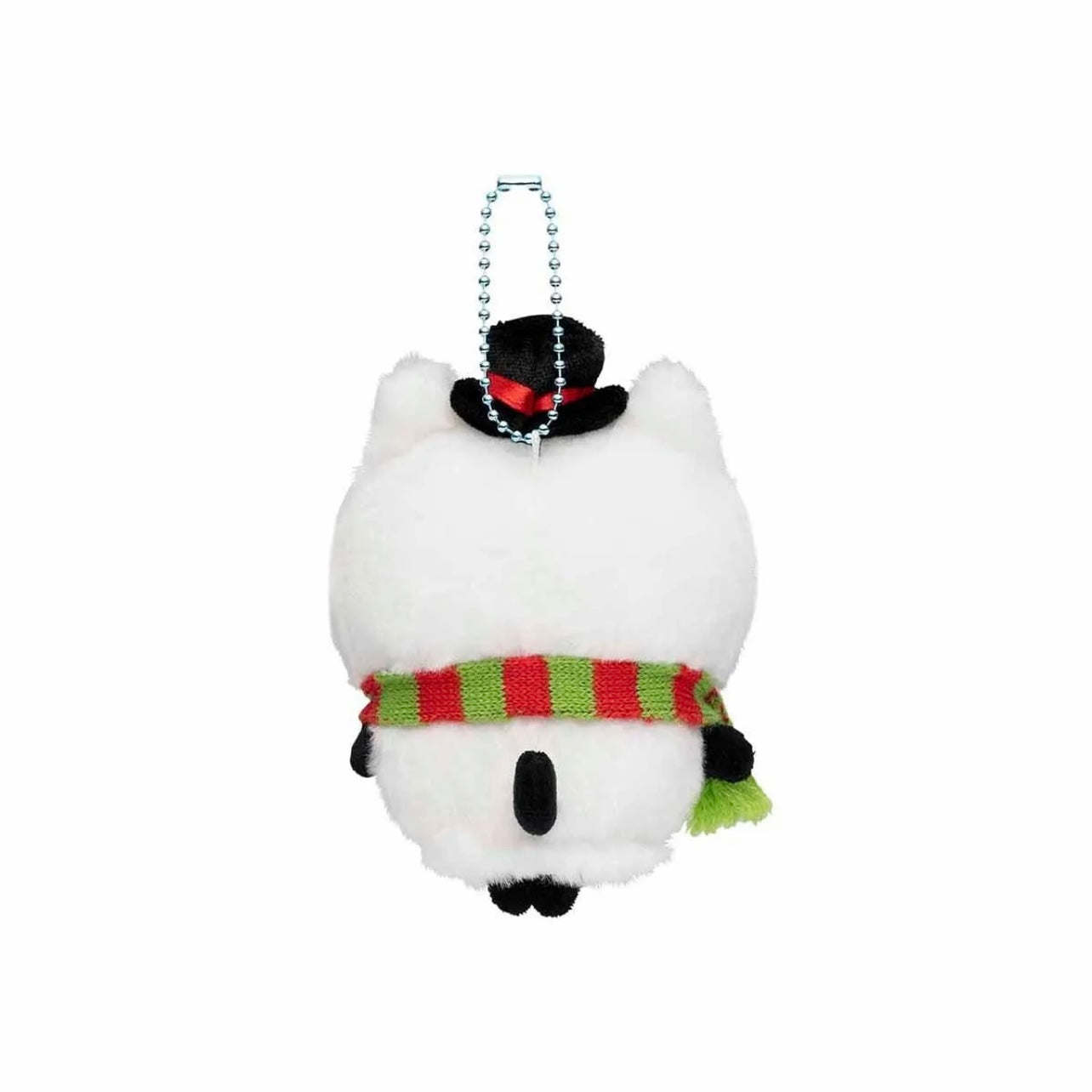 Chiikawa 圣诞小八挂件Chiikawa Hachiware Happy Holiday Mascot Plush KeyChain Christmas 2023 Official